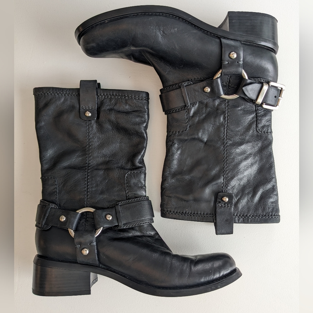 ECCO/JESSICA SIMPSON Leather Boots